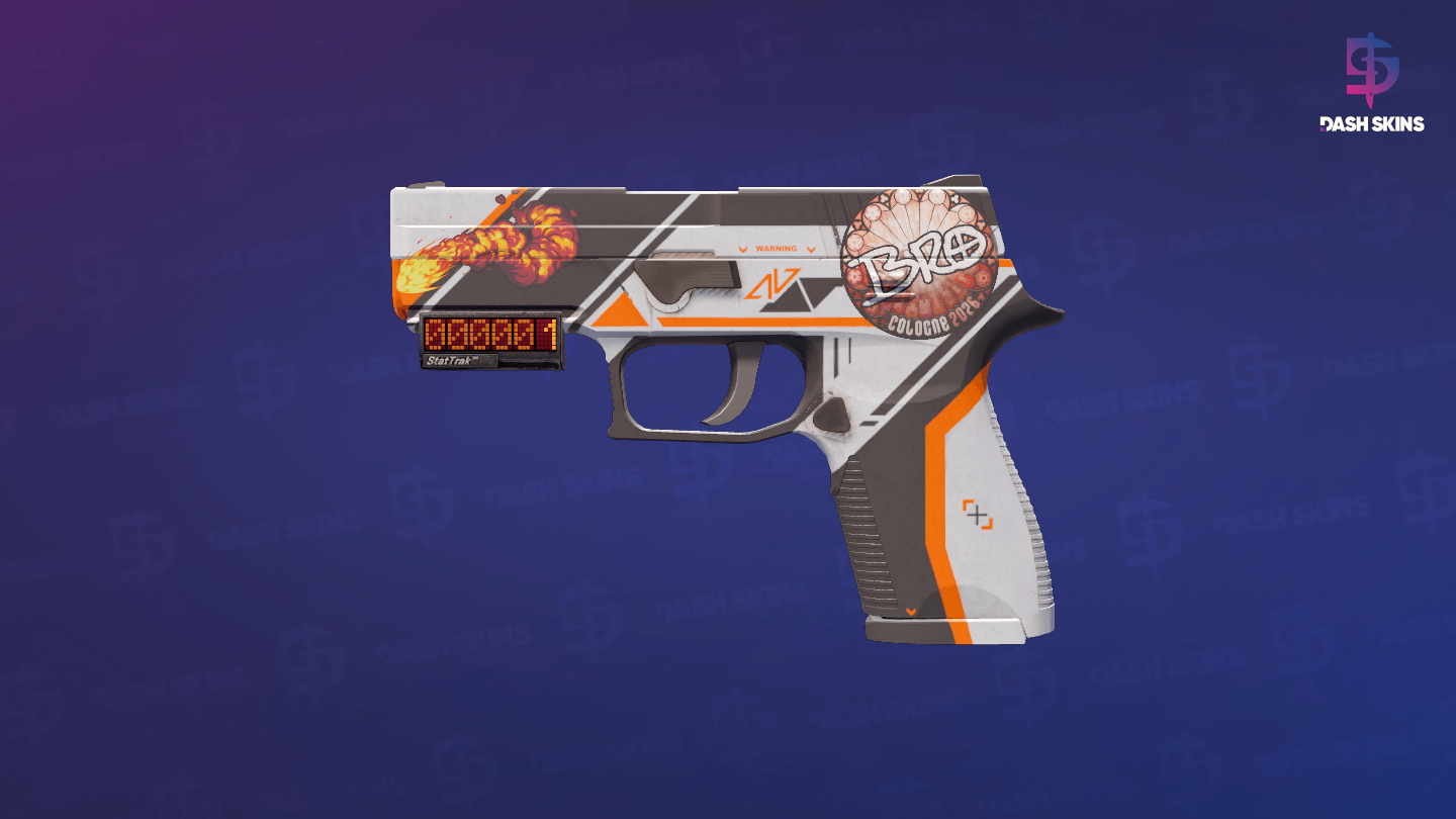 StatTrak™ P250 | Asiimov (Field-Tested) Screenshot Playside
