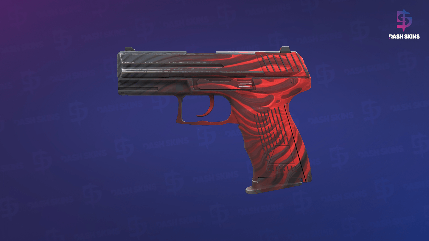 P2000 | Obsidian (Well-Worn) Screenshot Playside