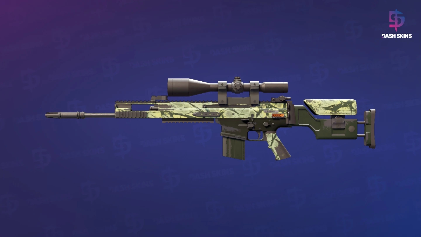 StatTrak™ SCAR-20 | Outbreak (Field-Tested) Screenshot Playside