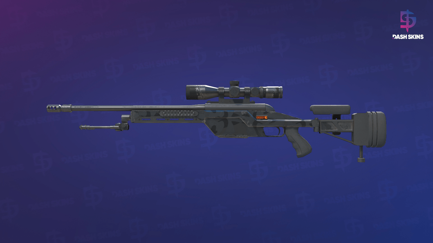 StatTrak™ SSG 08 | Dark Water (Field-Tested) Screenshot Playside