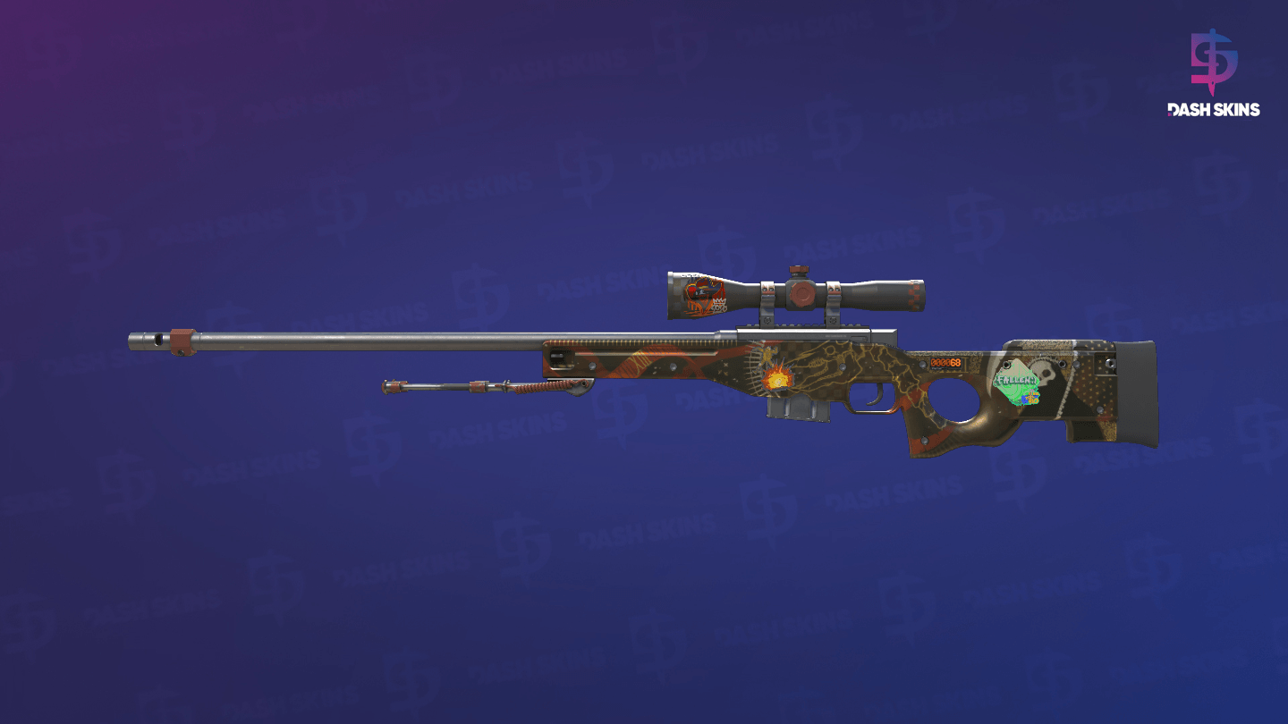 StatTrak™ AWP | Mortis (Field-Tested) Screenshot Playside