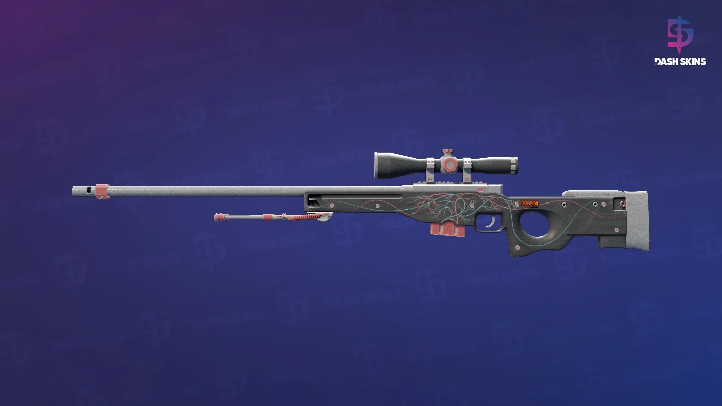 StatTrak™ AWP | Capillary (Minimal Wear) Screenshot Playside