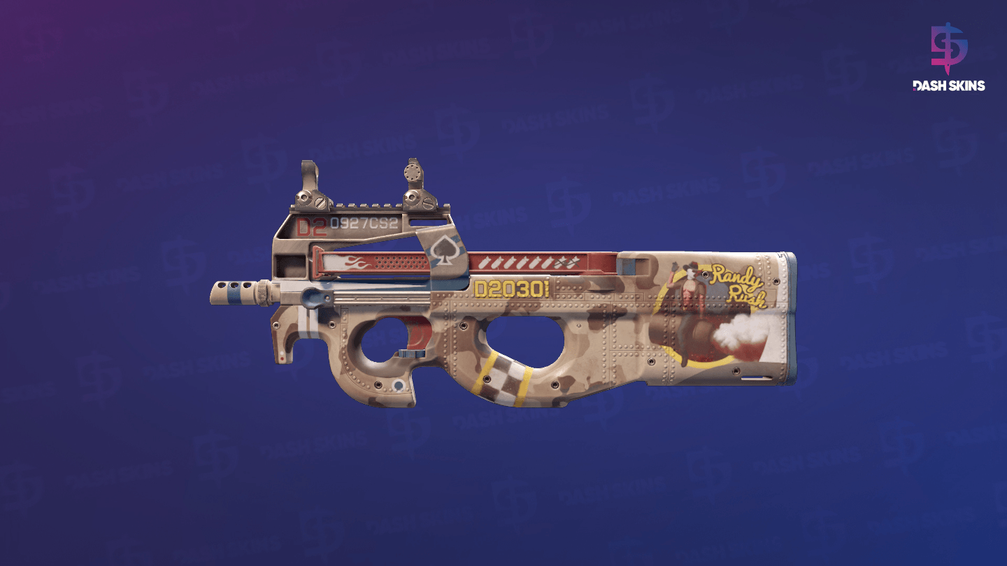 P90 | Randy Rush (Factory New) Screenshot Playside