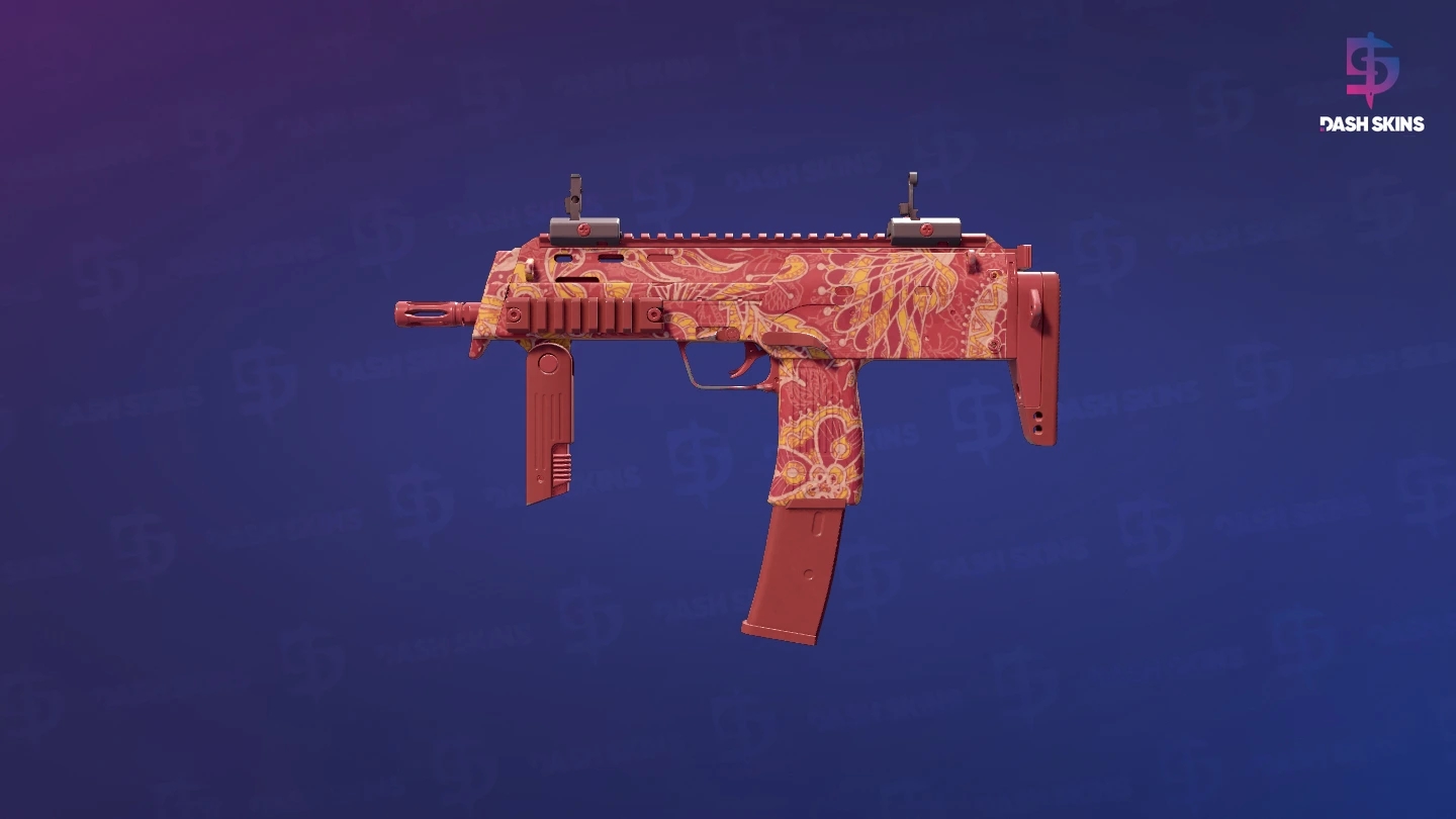MP7 | Coral Paisley (Factory New) Screenshot Playside