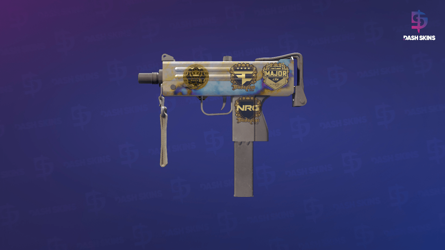 Souvenir MAC-10 | Case Hardened (Minimal Wear) Screenshot Playside