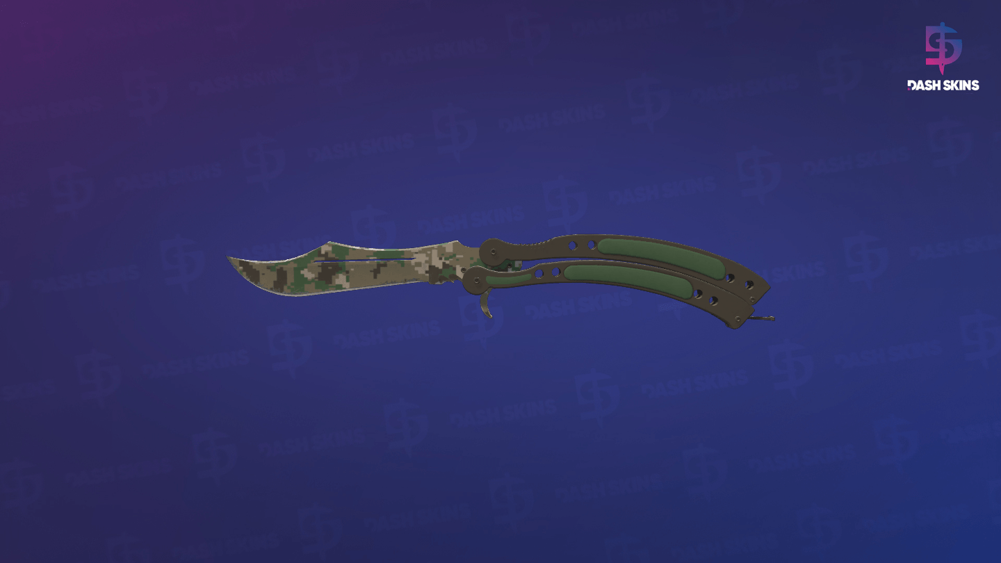 ★ Butterfly Knife | Forest DDPAT (Field-Tested) Screenshot Playside