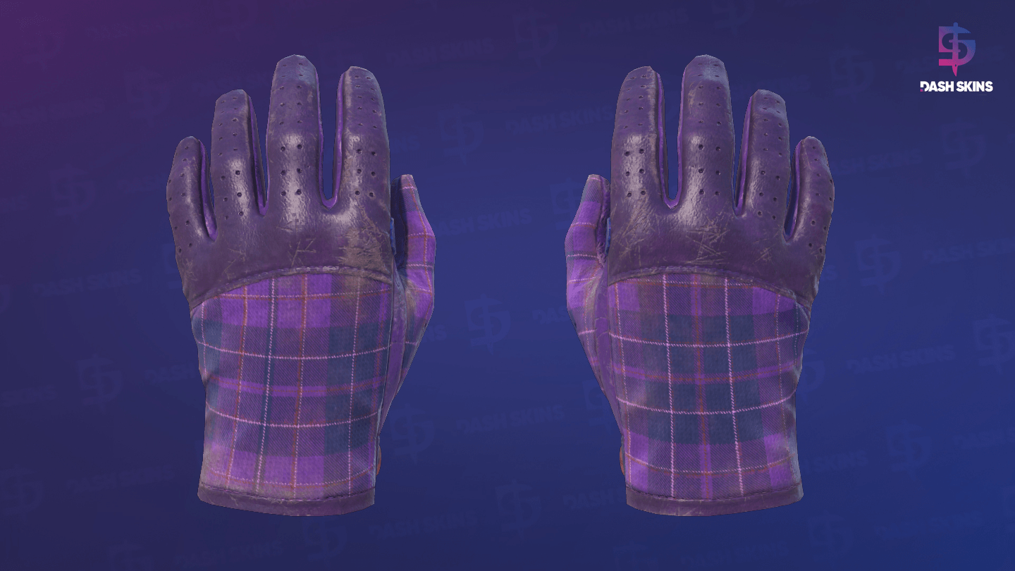 ★ Driver Gloves | Imperial Plaid (Well-Worn) Screenshot Playside