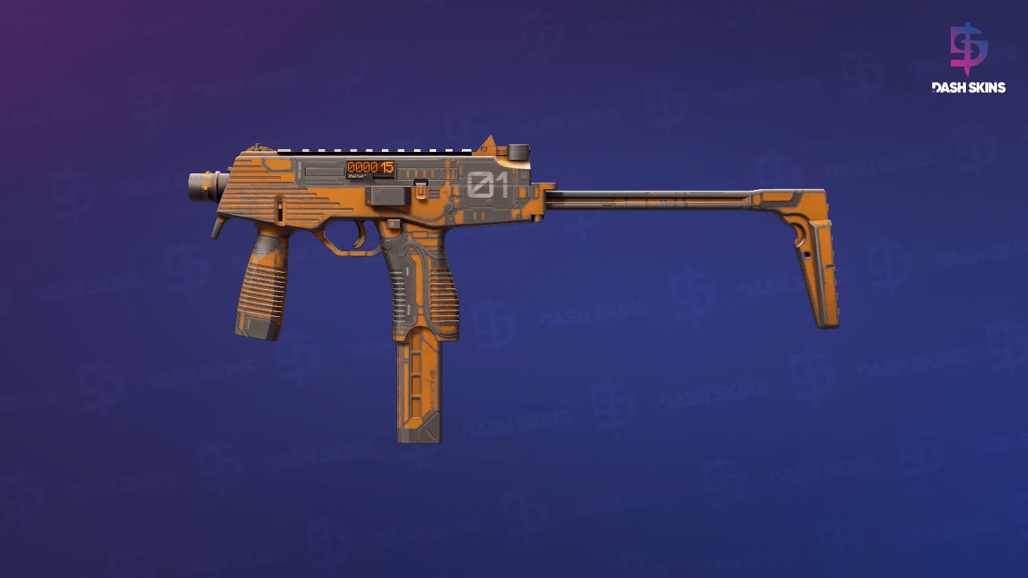 StatTrak™ MP9 | Modest Threat (Minimal Wear) Screenshot Playside