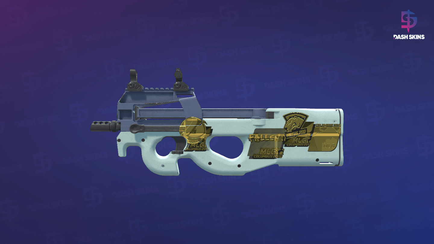 Souvenir P90 | Storm (Minimal Wear) Screenshot Playside