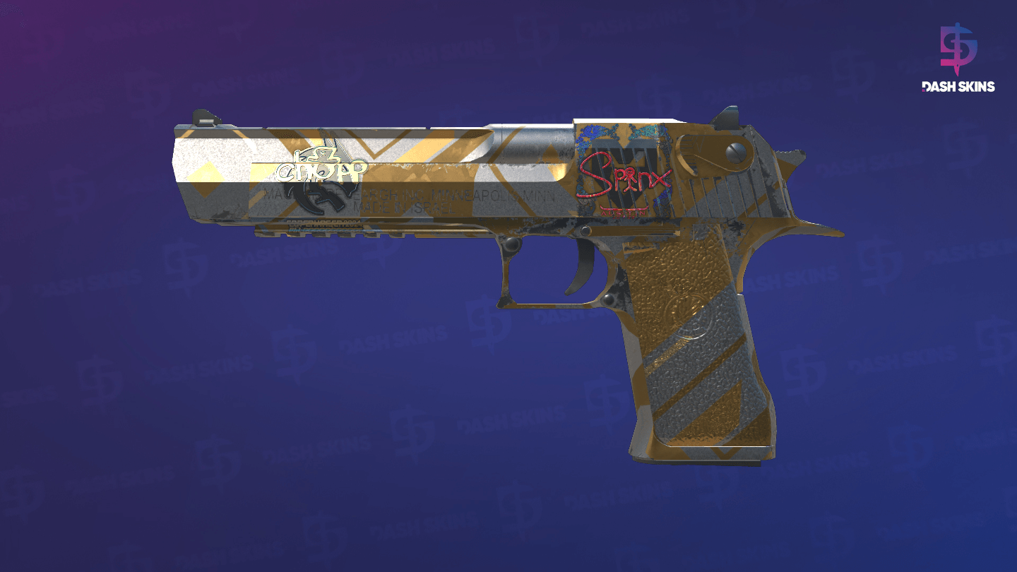 Desert Eagle | Bronze Deco (Minimal Wear) Screenshot Playside
