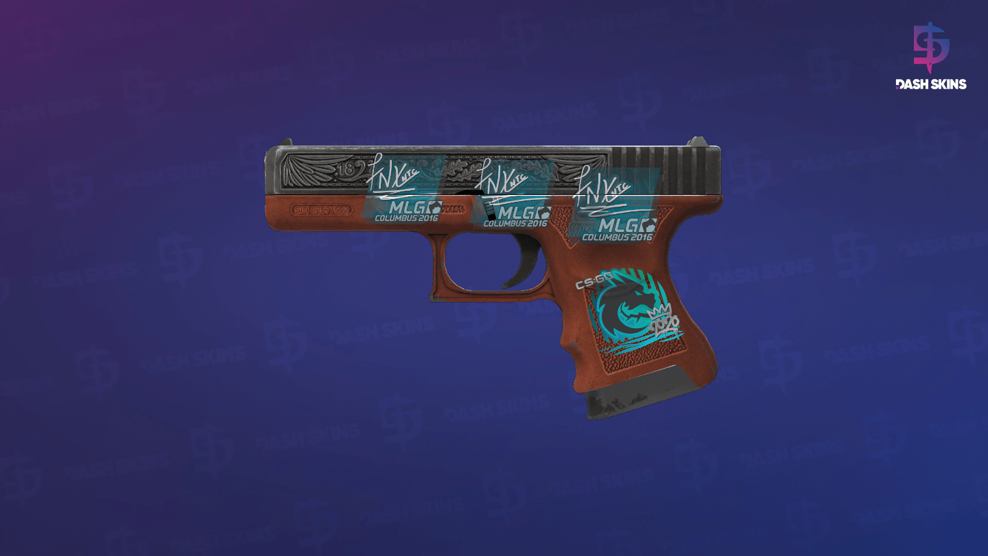 Glock-18 | Royal Legion (Well-Worn) Screenshot Playside