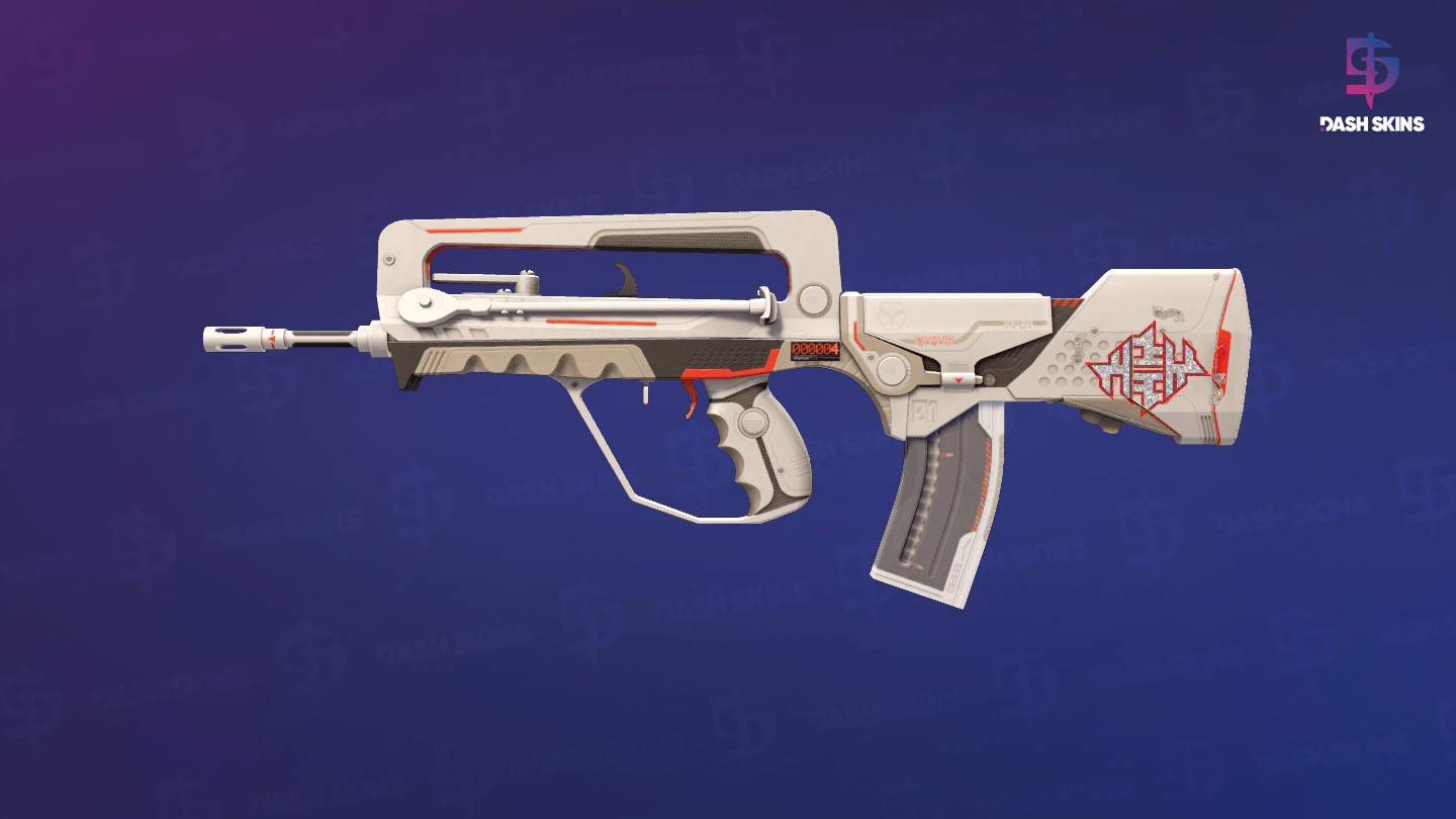 StatTrak™ FAMAS | Mecha Industries (Minimal Wear) Screenshot Playside