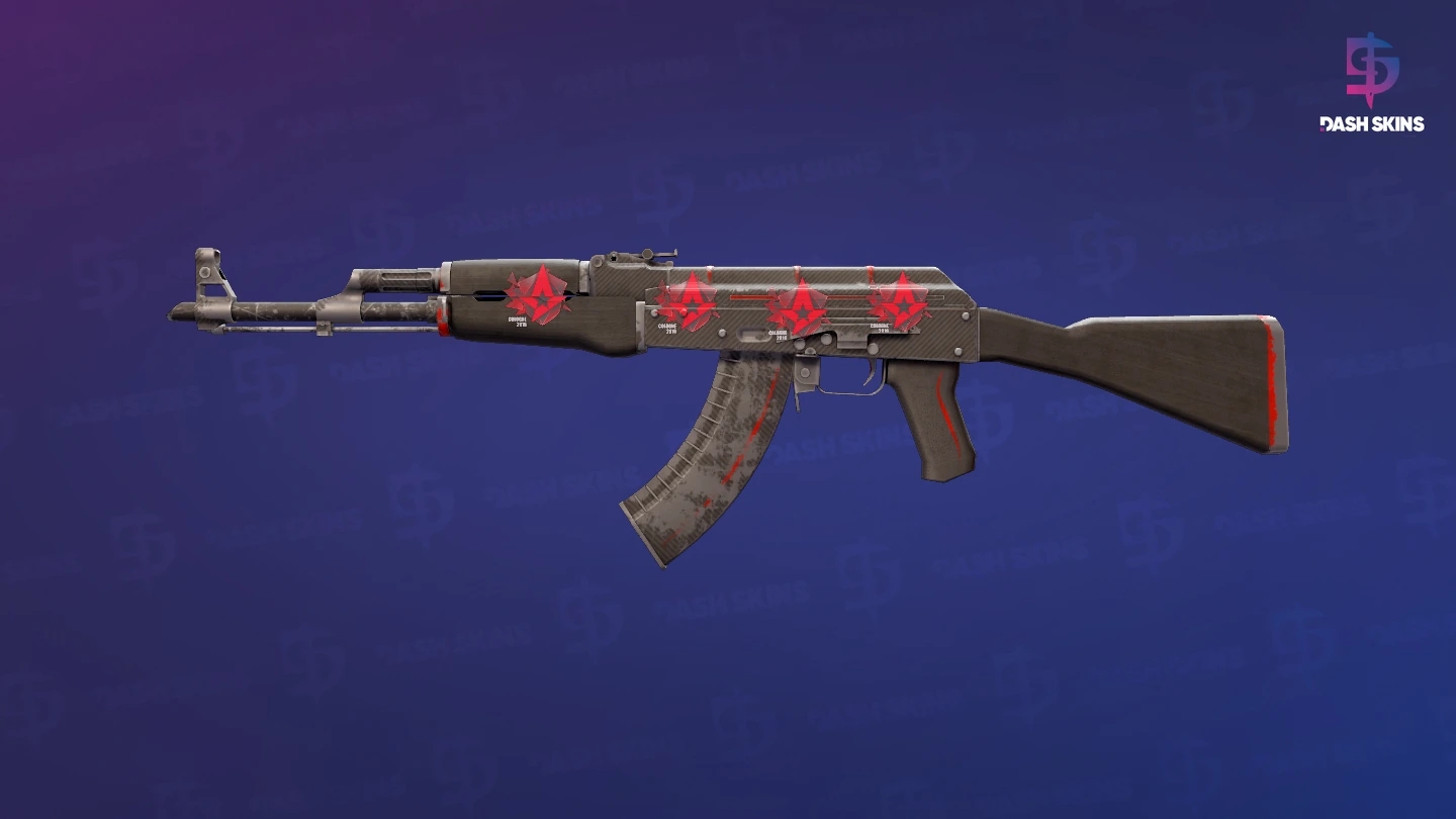 AK-47 | Redline (Well-Worn) Screenshot Playside