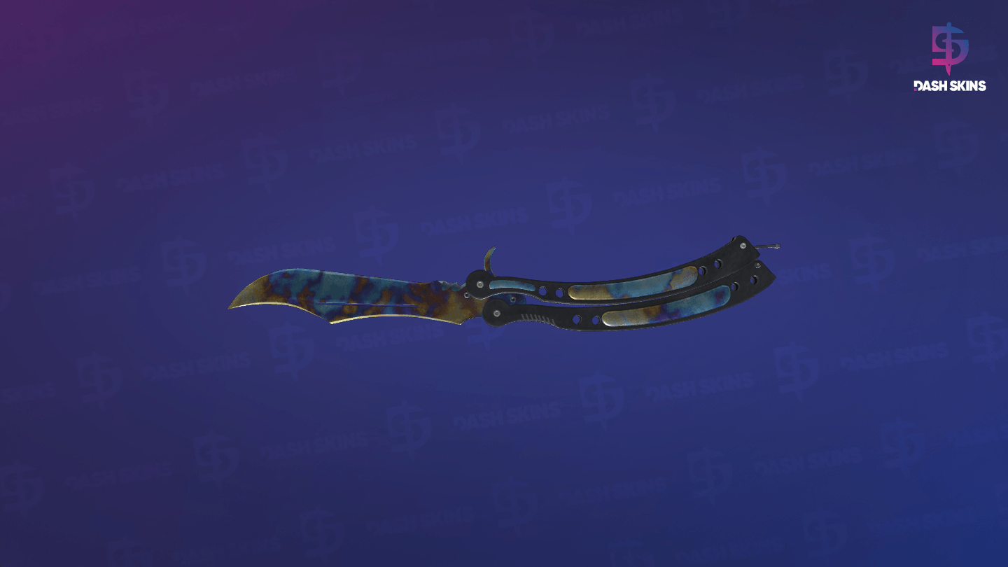 ★ Butterfly Knife | Case Hardened (Well-Worn) Screenshot Playside