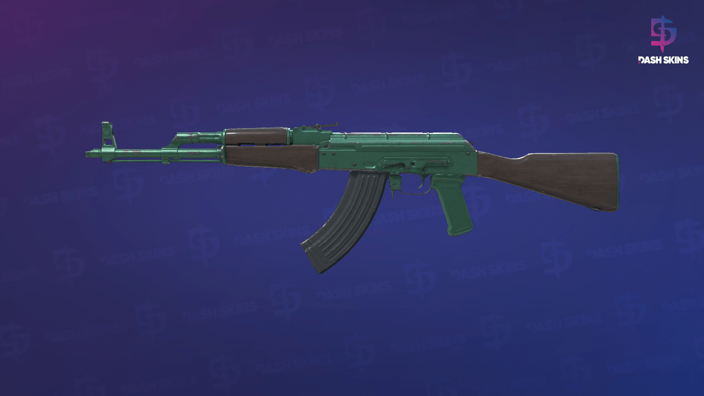 AK-47 | Wintergreen (Field-Tested) Screenshot Playside