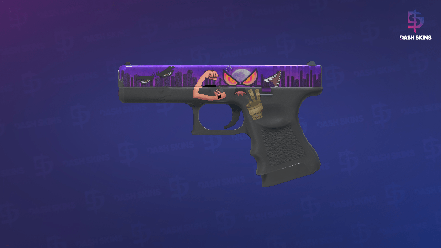 Glock-18 | Moonrise (Field-Tested) Screenshot Playside