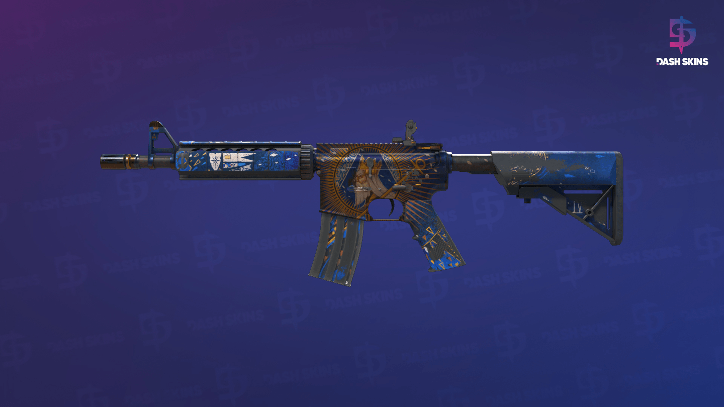 M4A4 | The Emperor (Battle-Scarred) Screenshot Playside