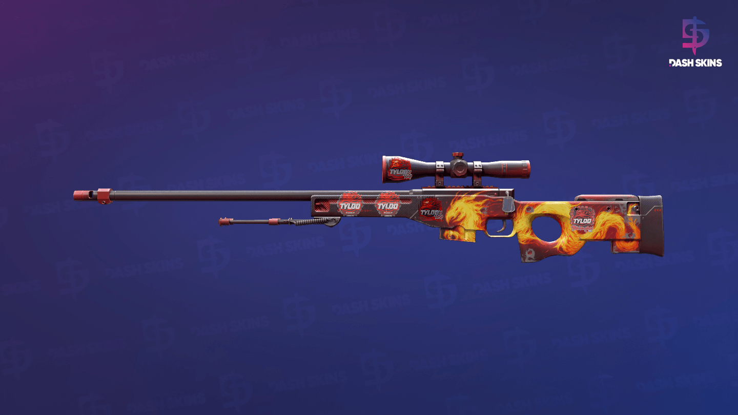 AWP | Wildfire (Field-Tested) Screenshot Playside
