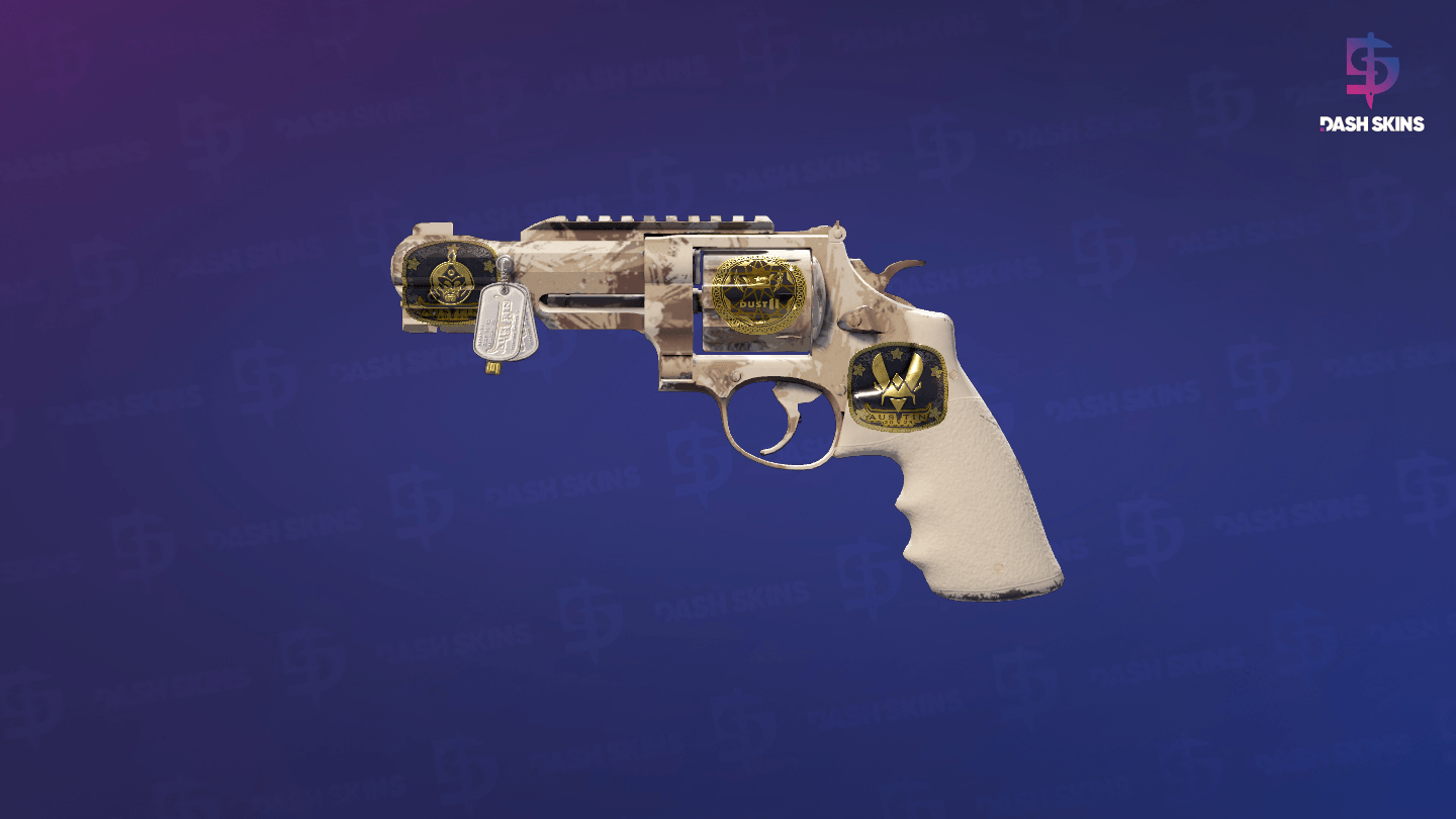 Souvenir R8 Revolver | Desert Brush (Minimal Wear) Screenshot Playside