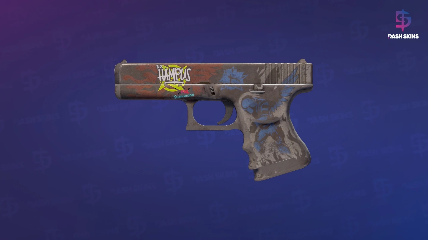 Glock-18 | Sacrifice (Battle-Scarred) Screenshot Playside