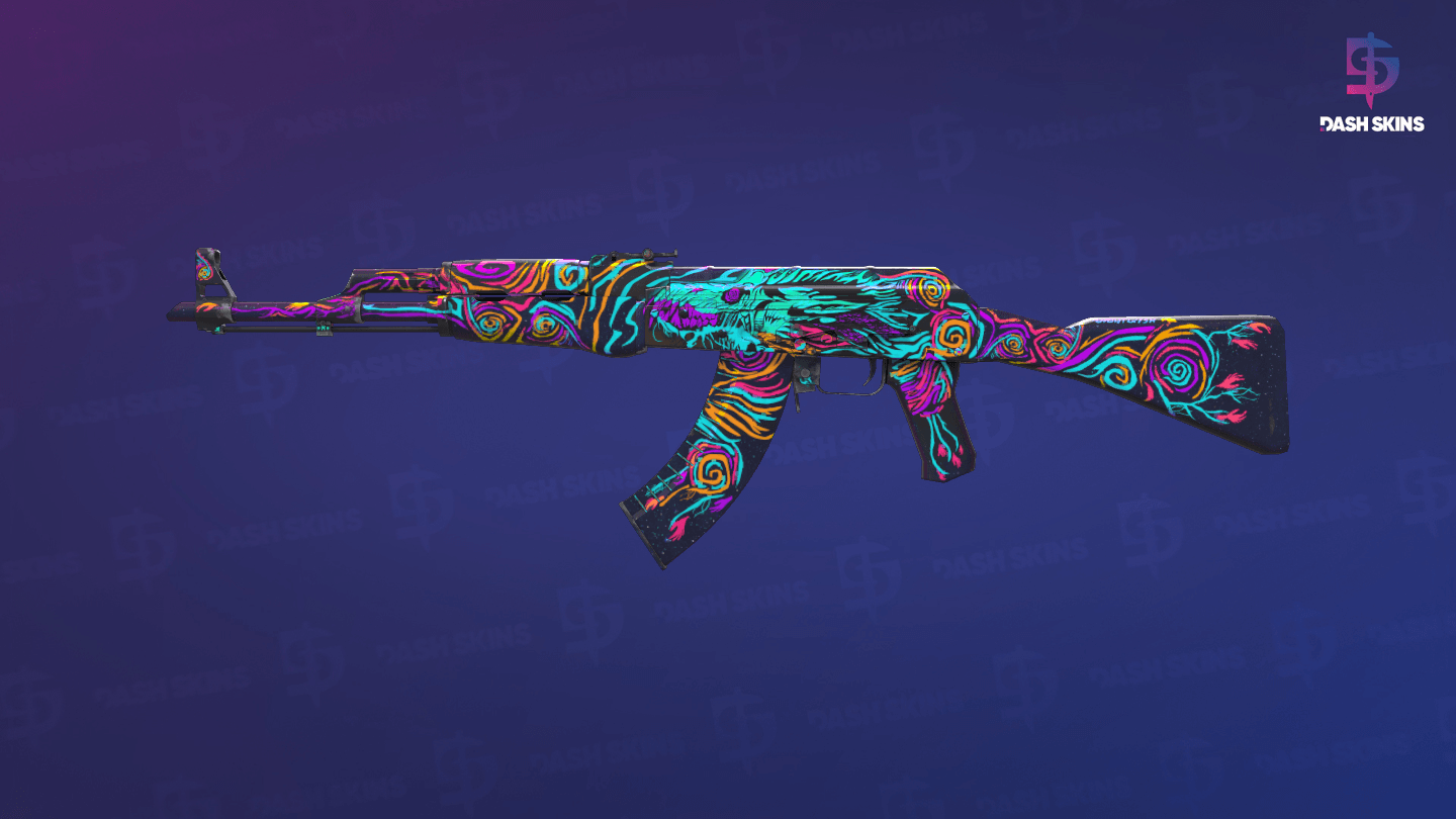 AK-47 | Nightwish (Minimal Wear) Screenshot Playside