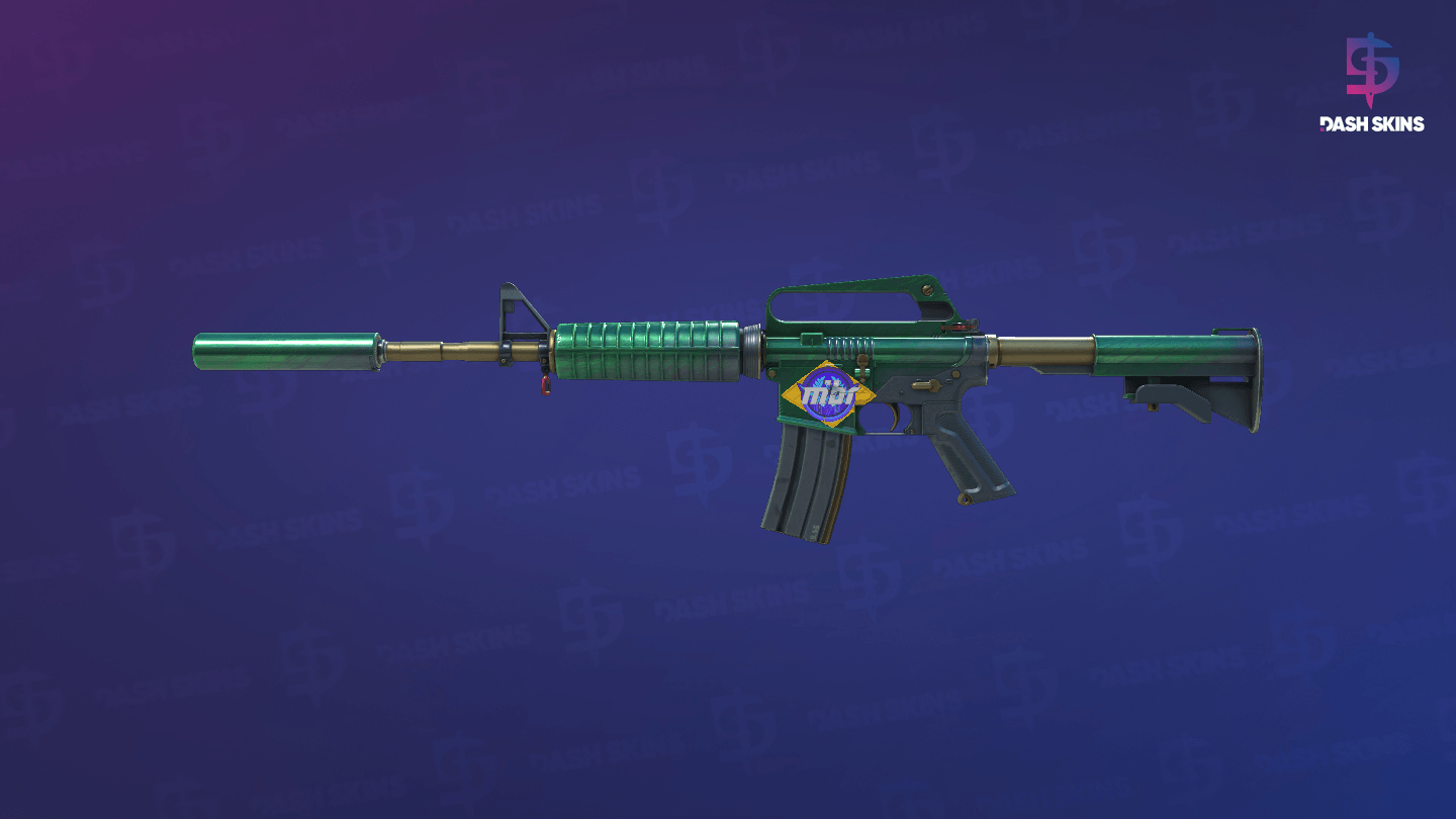 M4A1-S | Electrum (Field-Tested) Screenshot Playside