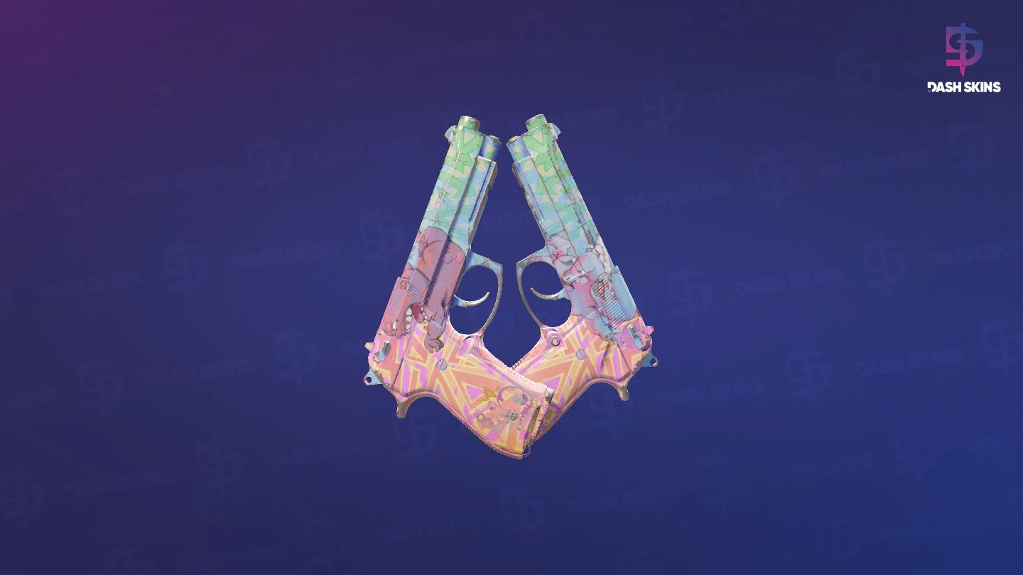 Dual Berettas | Sweet Little Angels (Field-Tested) Screenshot Playside
