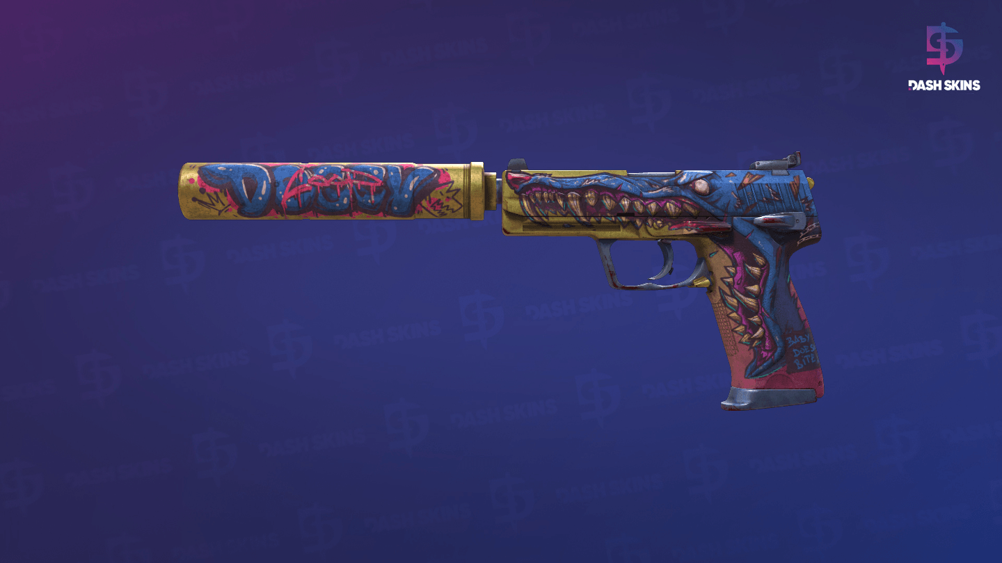 USP-S | Jawbreaker (Battle-Scarred) Screenshot Playside
