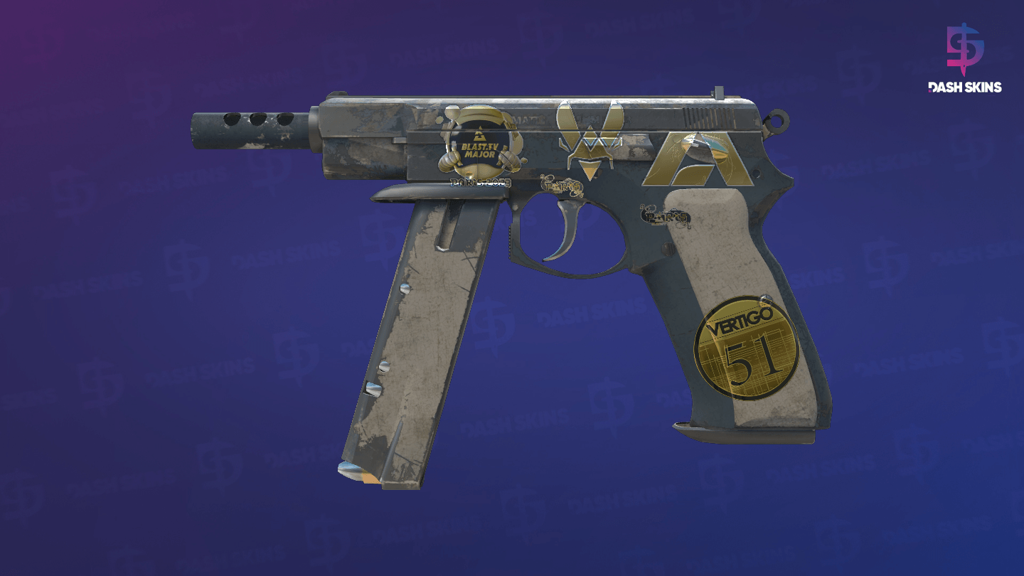 Souvenir CZ75-Auto | Framework (Battle-Scarred) Screenshot Playside