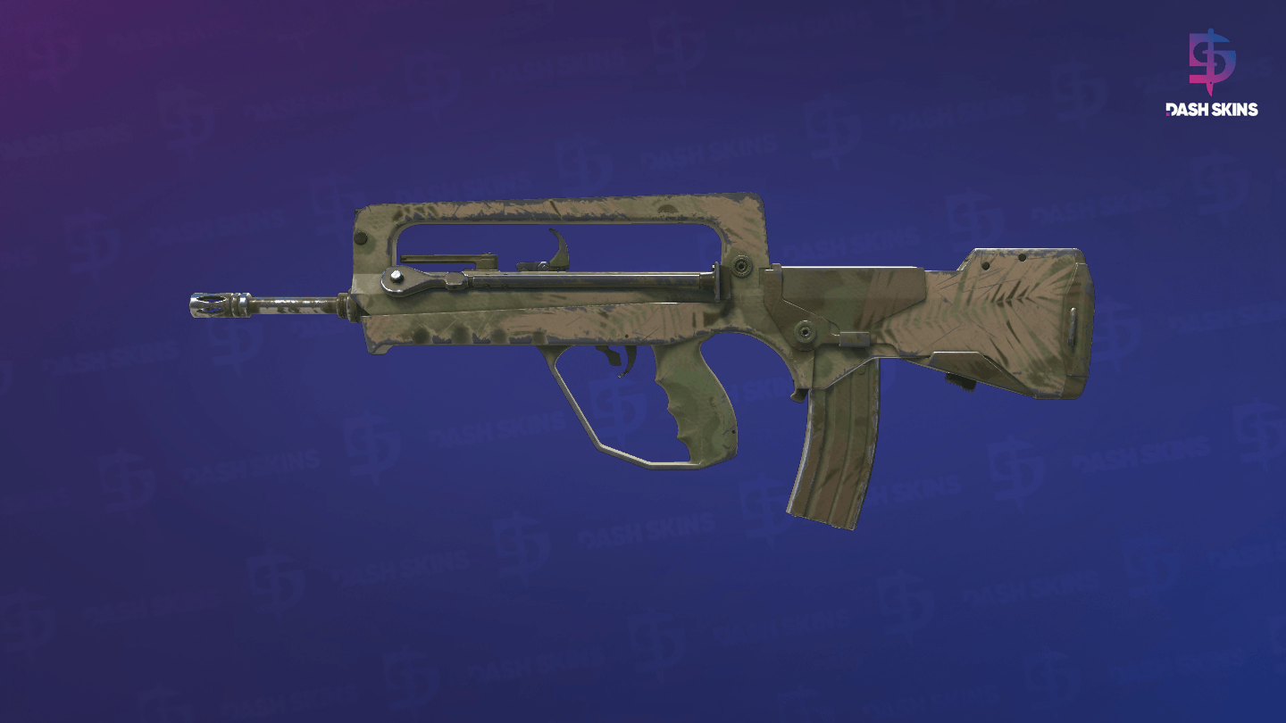 FAMAS | Palm (Well-Worn) Screenshot Playside