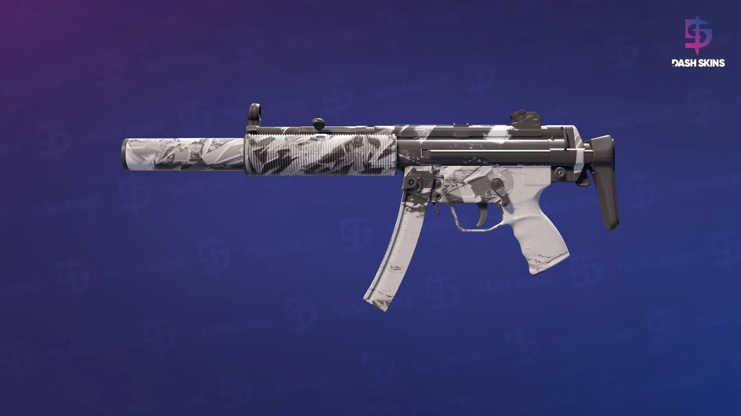 MP5-SD | Snow Splash (Factory New) Screenshot Playside