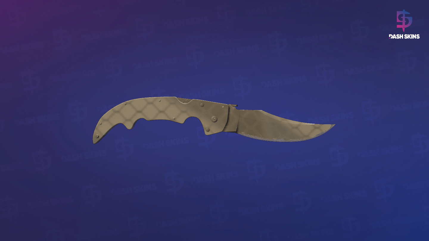 ★ Falchion Knife | Safari Mesh (Field-Tested) Screenshot Playside