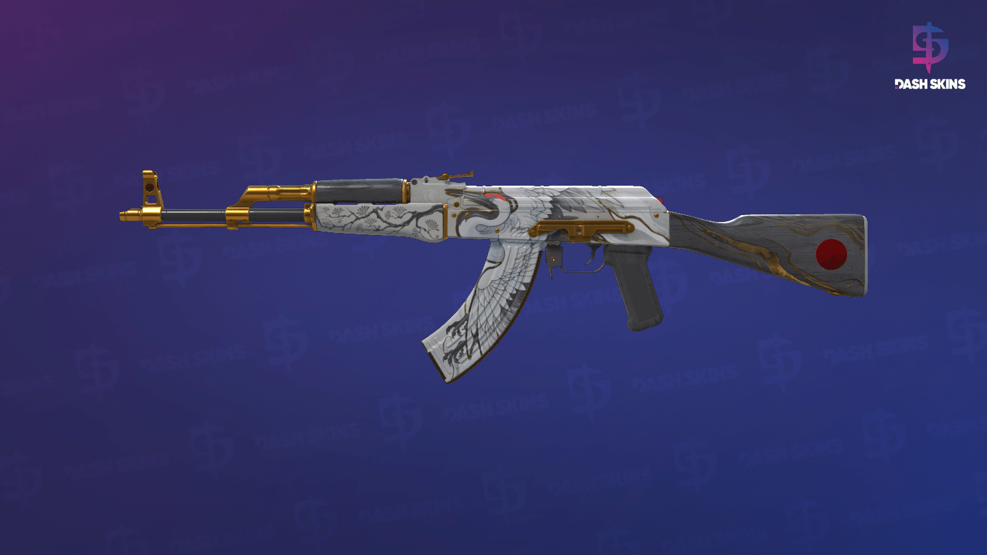 AK-47 | Crane Flight (Minimal Wear) Screenshot Playside