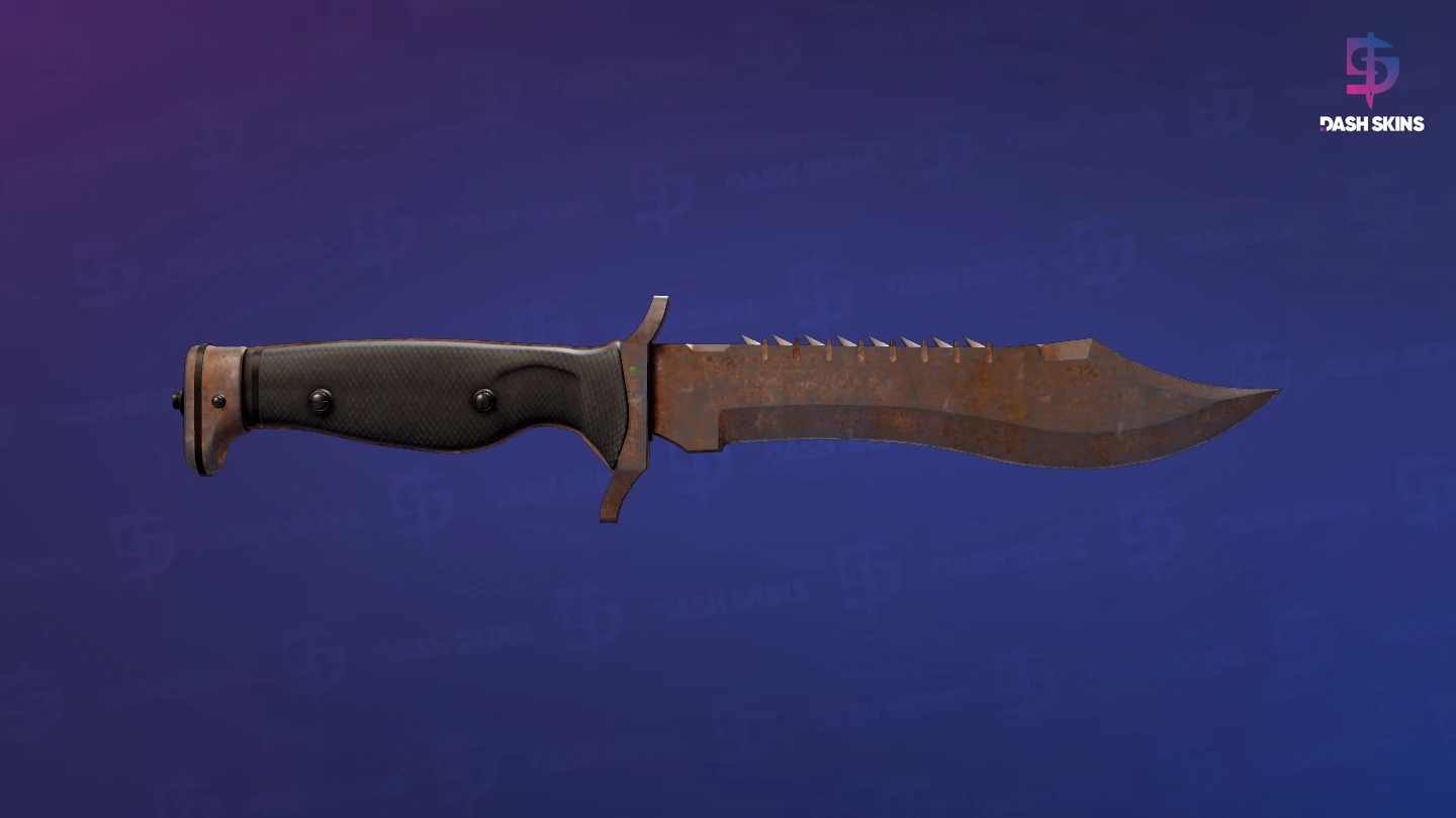 ★ Bowie Knife | Rust Coat (Battle-Scarred) Screenshot Playside