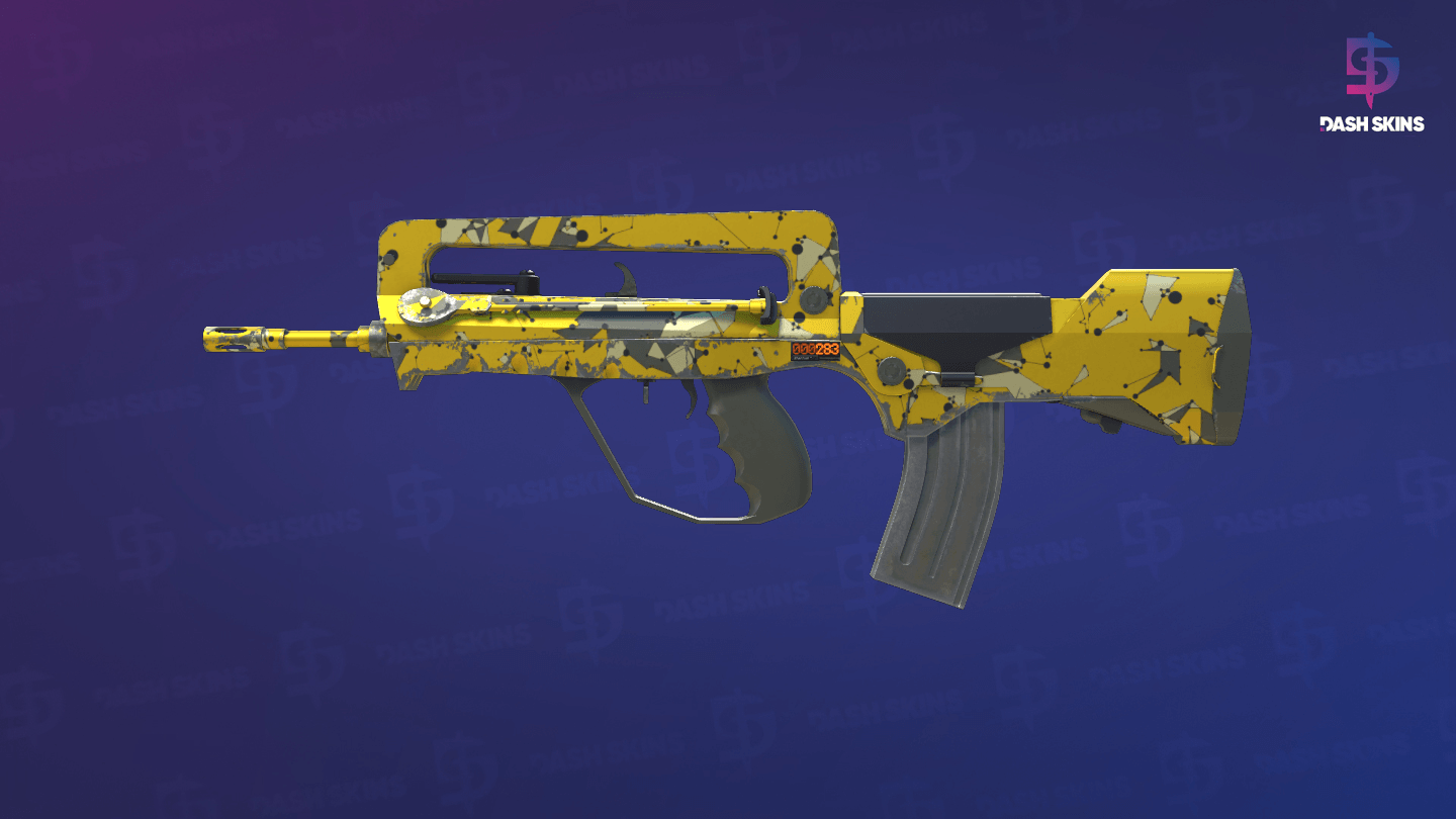StatTrak™ FAMAS | Neural Net (Factory New) Screenshot Playside