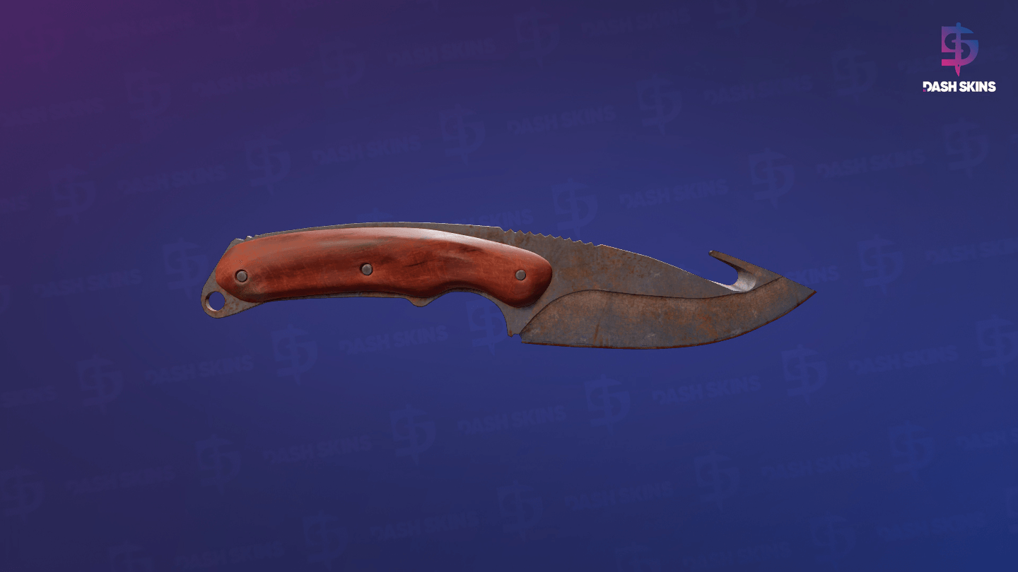 ★ Gut Knife | Rust Coat (Battle-Scarred) Screenshot Playside
