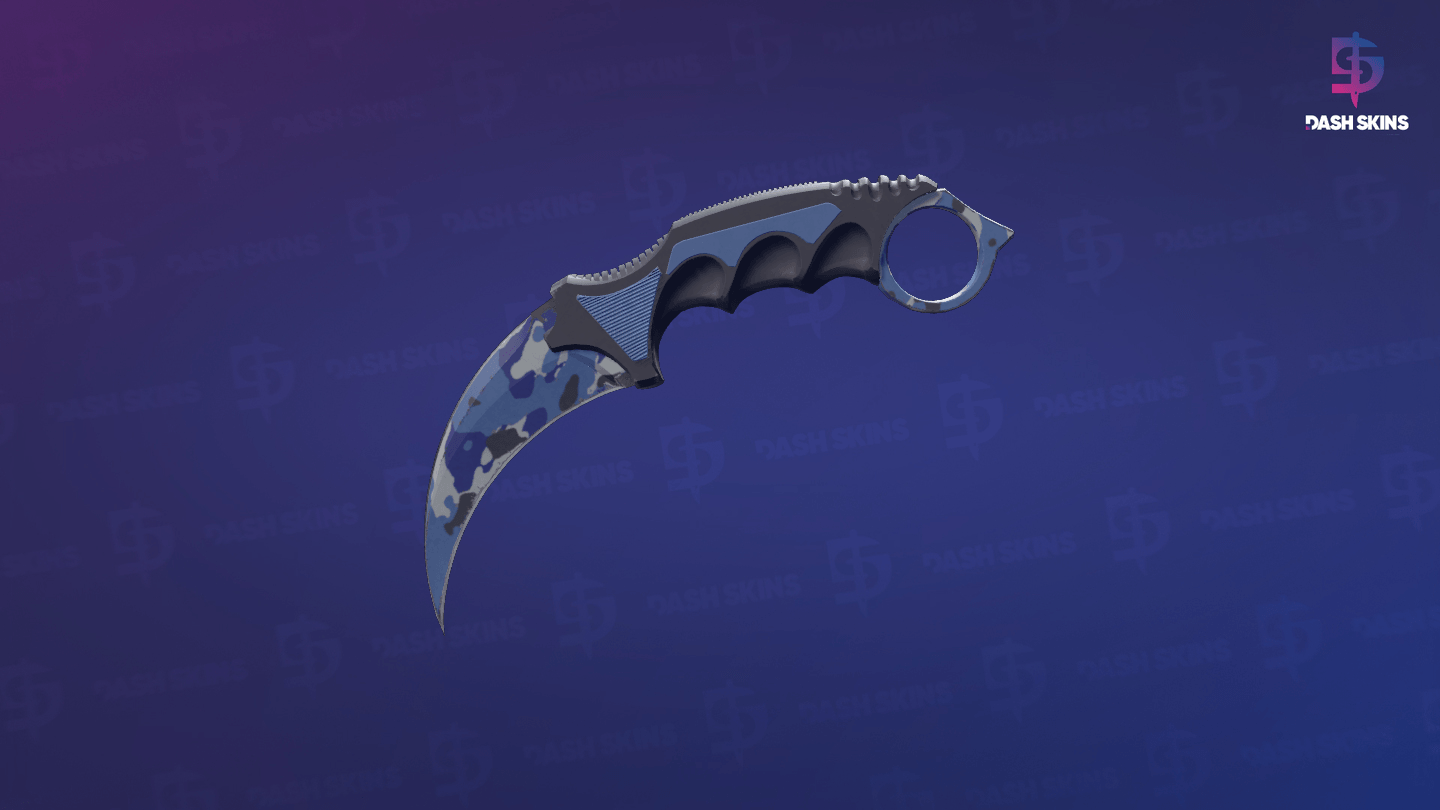 ★ Karambit | Bright Water (Minimal Wear) Screenshot Playside