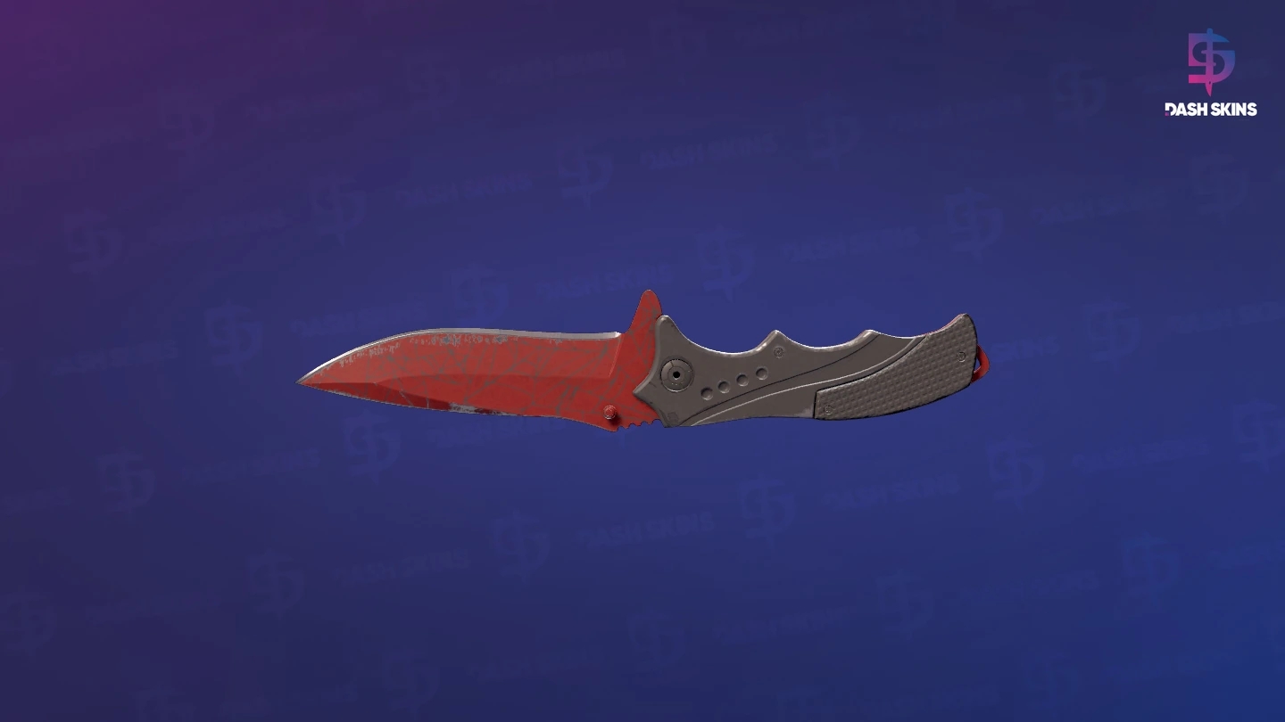 ★ Nomad Knife | Crimson Web (Battle-Scarred) Screenshot Playside