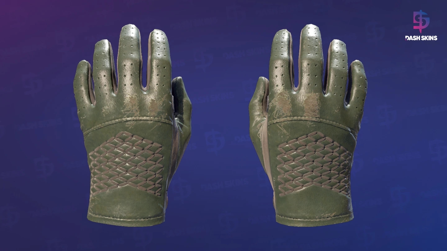 ★ Driver Gloves | Racing Green (Field-Tested) Screenshot Playside