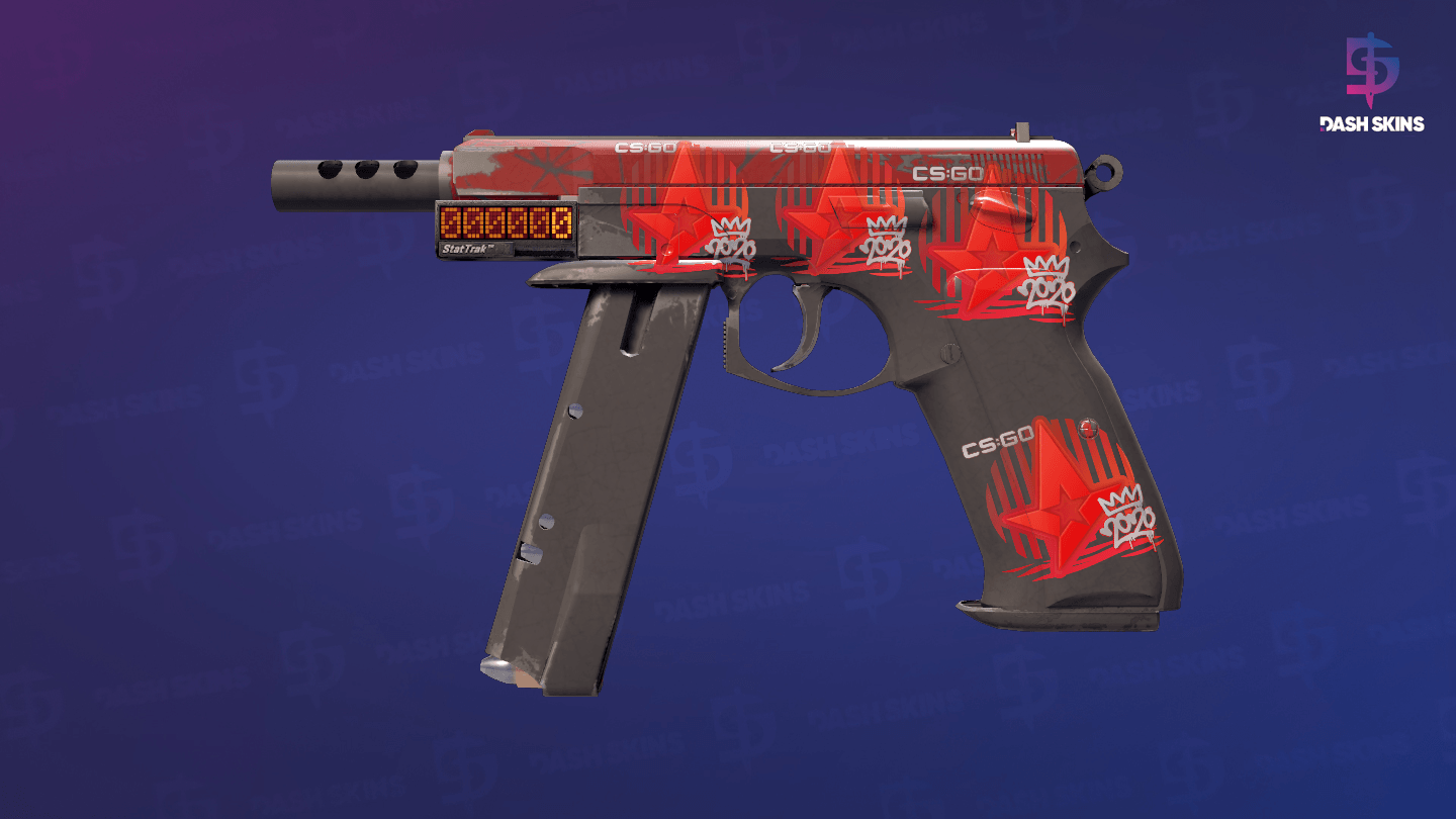 StatTrak™ CZ75-Auto | Crimson Web (Field-Tested) Screenshot Playside