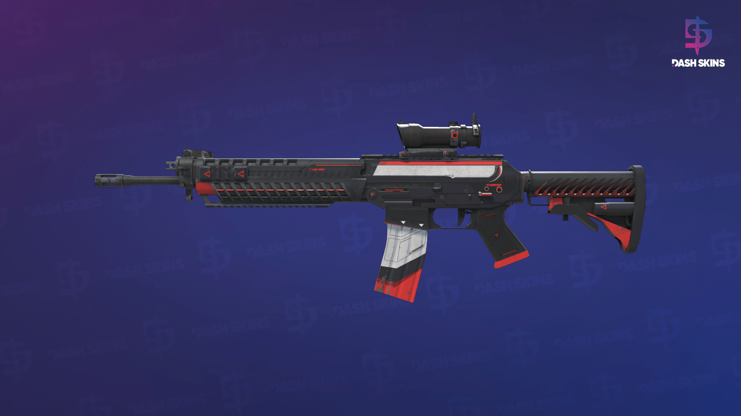 SG 553 | Cyrex (Field-Tested) Screenshot Playside
