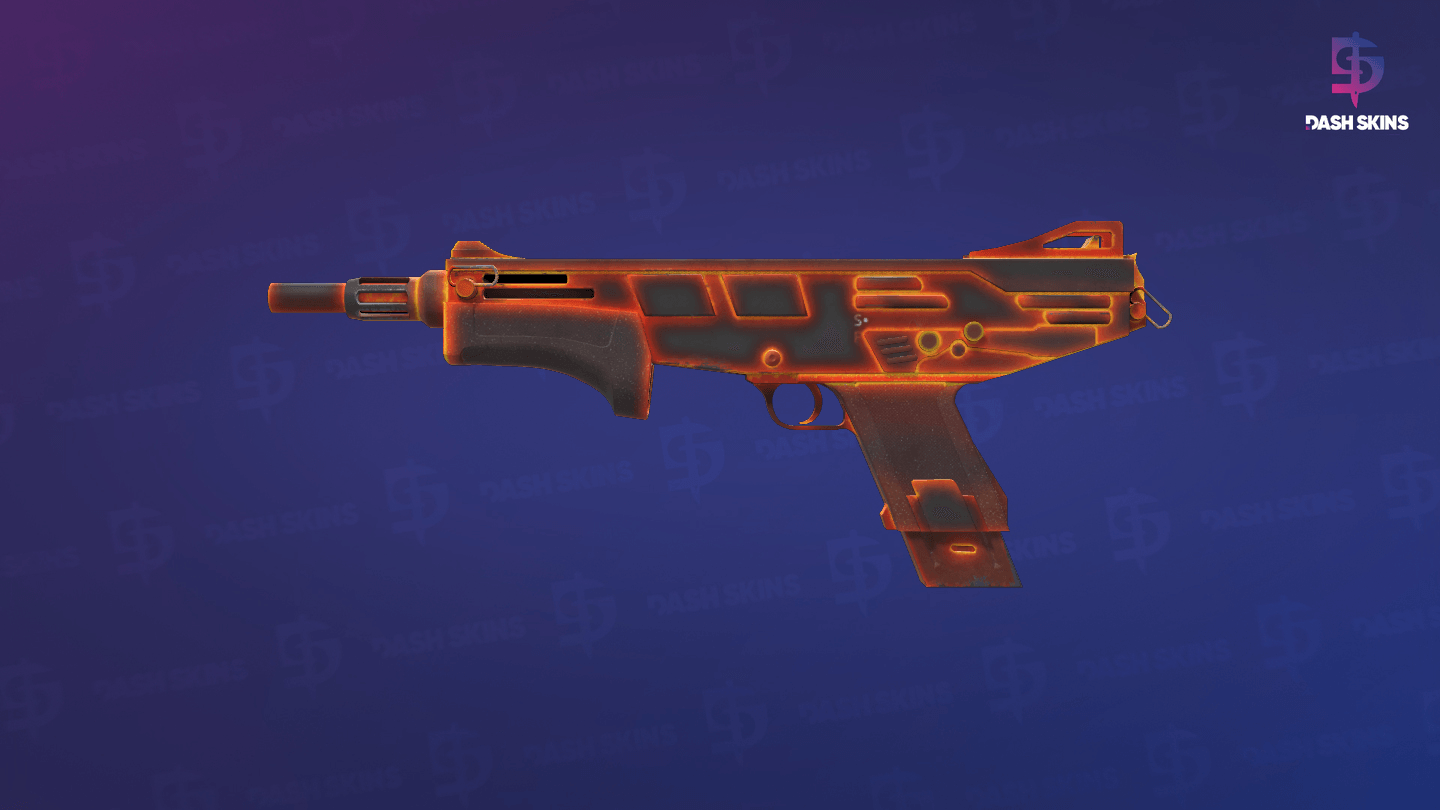 MAG-7 | Heat (Well-Worn) Screenshot Playside