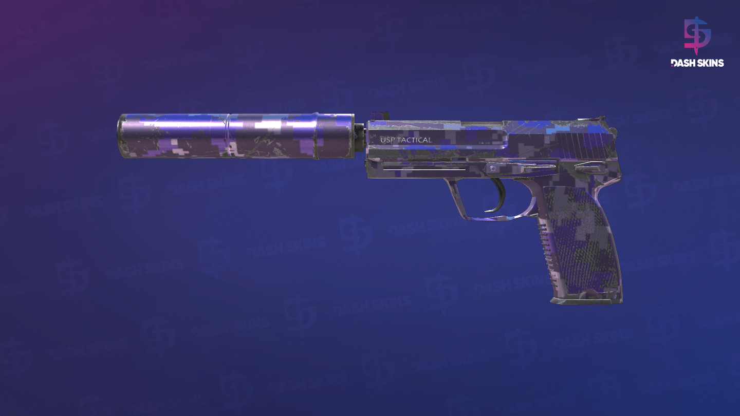 USP-S | Purple DDPAT (Field-Tested) Screenshot Playside