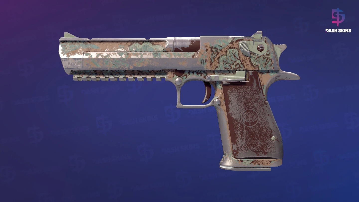 Desert Eagle | Mint Fan (Battle-Scarred) Screenshot Playside