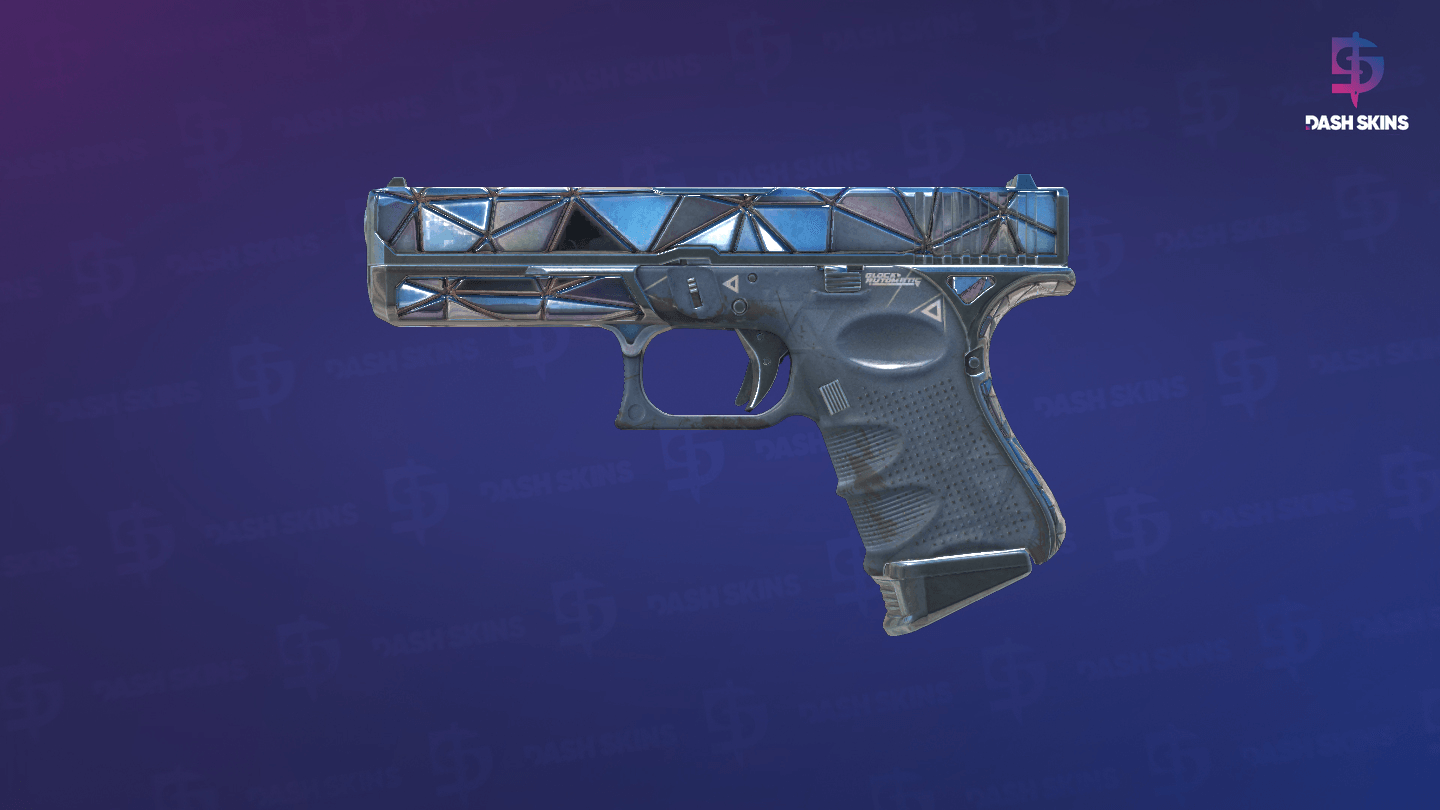 Glock-18 | Mirror Mosaic (Well-Worn) Screenshot Playside
