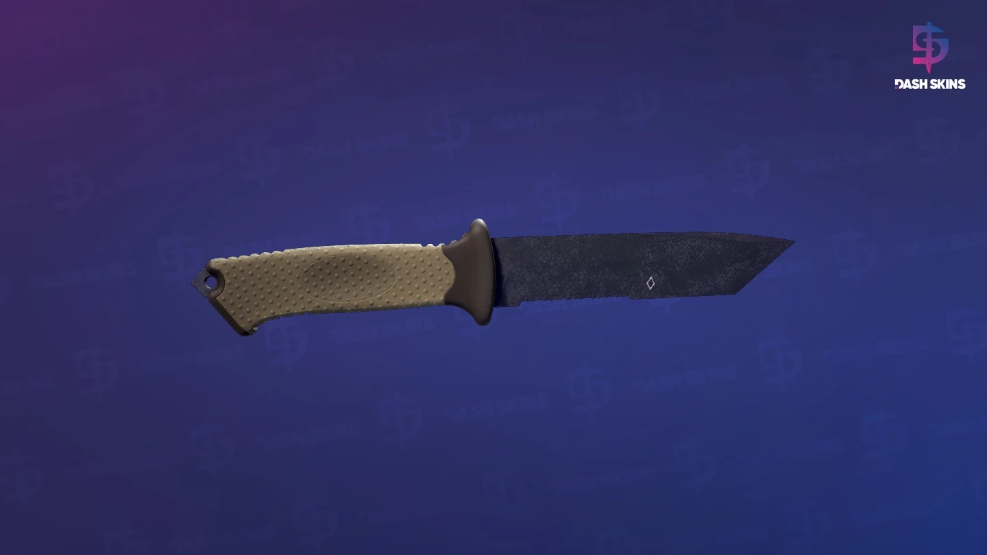 ★ StatTrak™ Ursus Knife | Blue Steel (Battle-Scarred) Screenshot Playside