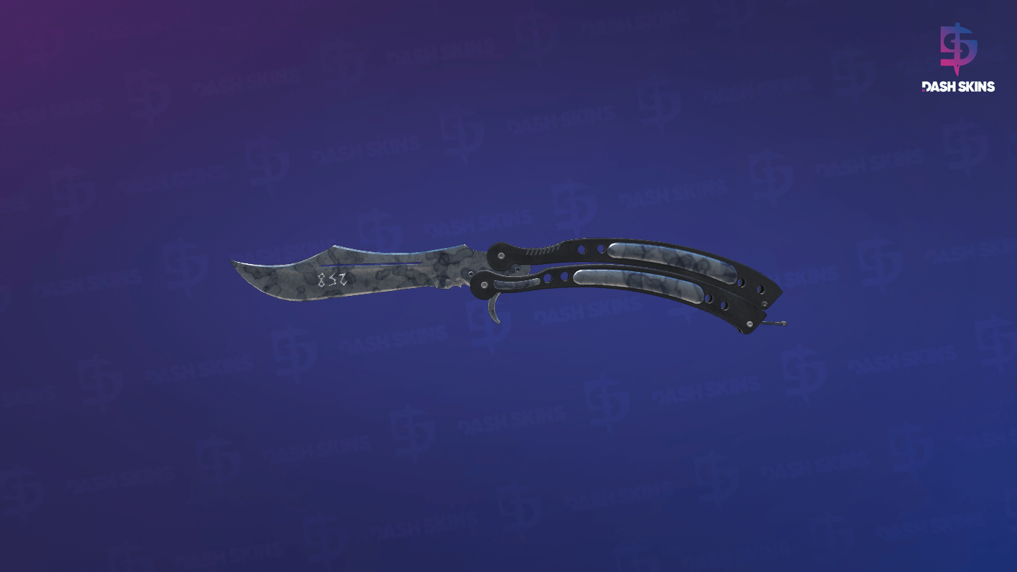 ★ StatTrak™ Butterfly Knife | Stained (Minimal Wear) Screenshot Playside