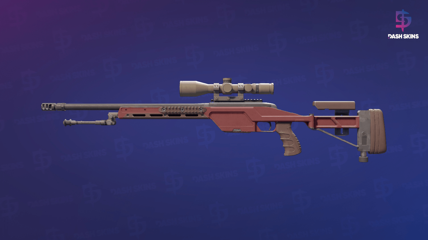 SSG 08 | Red Stone (Field-Tested) Screenshot Playside