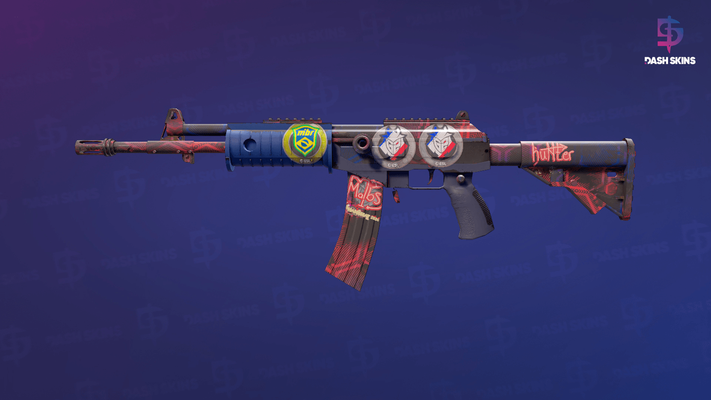 Galil AR | Signal (Minimal Wear) Screenshot Playside