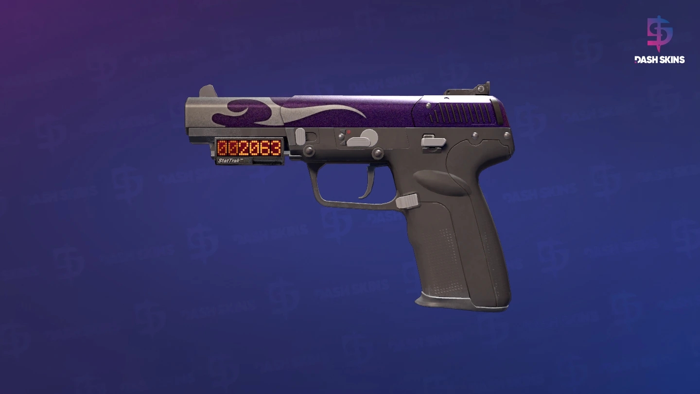 StatTrak™ Five-SeveN | Flame Test (Field-Tested) Screenshot Playside